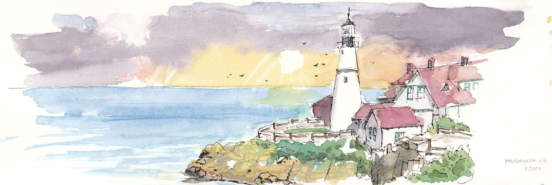 Portsmouth Harbor Lighthouse – Portsmouth, MA 