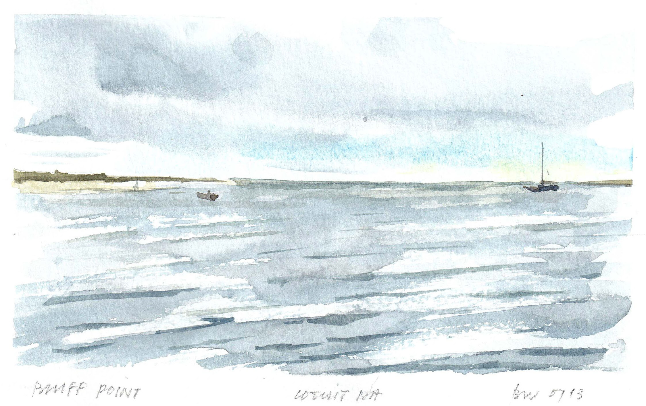 Stormy day at Bluff Point – Cotuit, MA