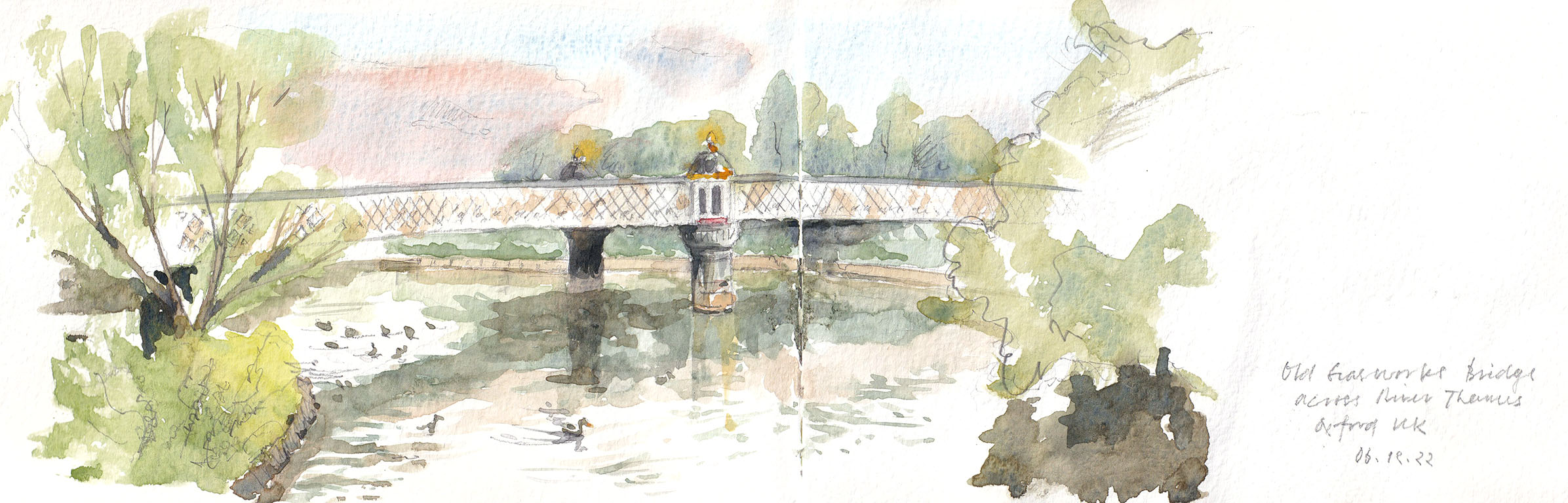 Old Gaswork Bridge – Oxford, UK